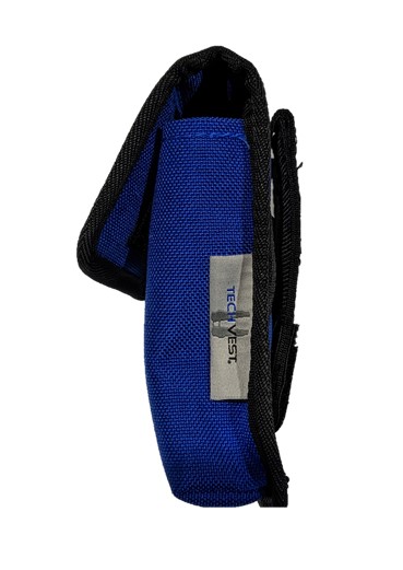Side view of Tech Vest notebook pouch