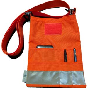 Tech Vest Field Satchel- Orange